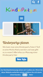 Mobile Screenshot of kinderparty.at